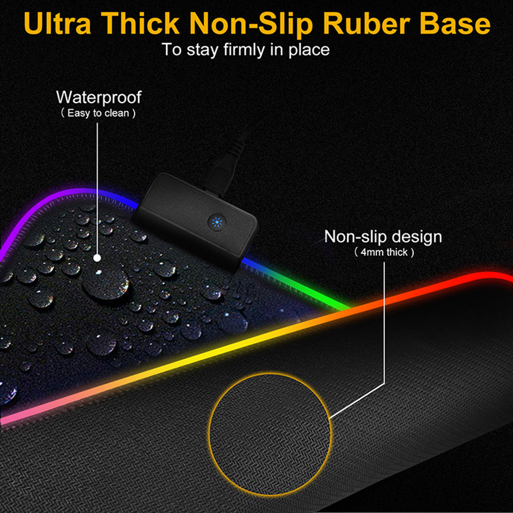 RGB LED Gaming Desk Mat